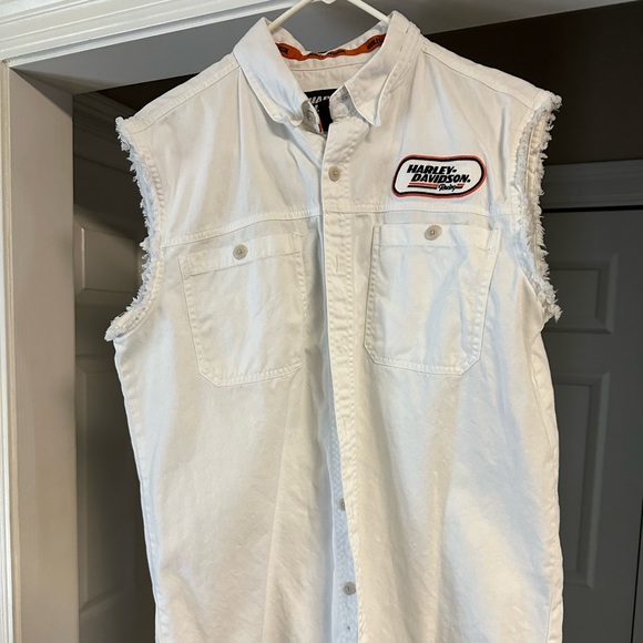 Men’s Harley Davidson Blowout Sleeveless shirt - Picture 3 of 3